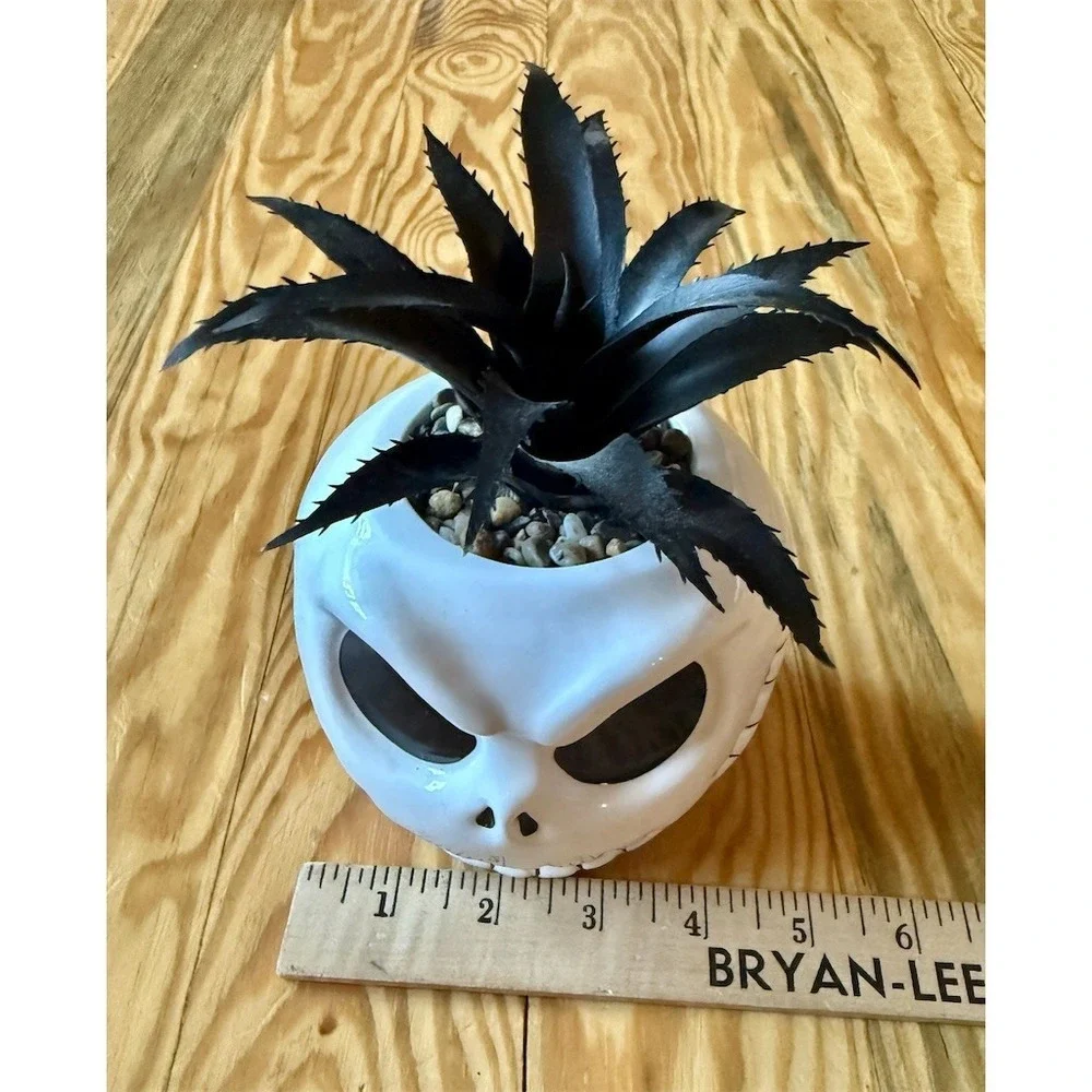 Disney Nightmare Before Christmas Jack Skellington Head Planter White 7